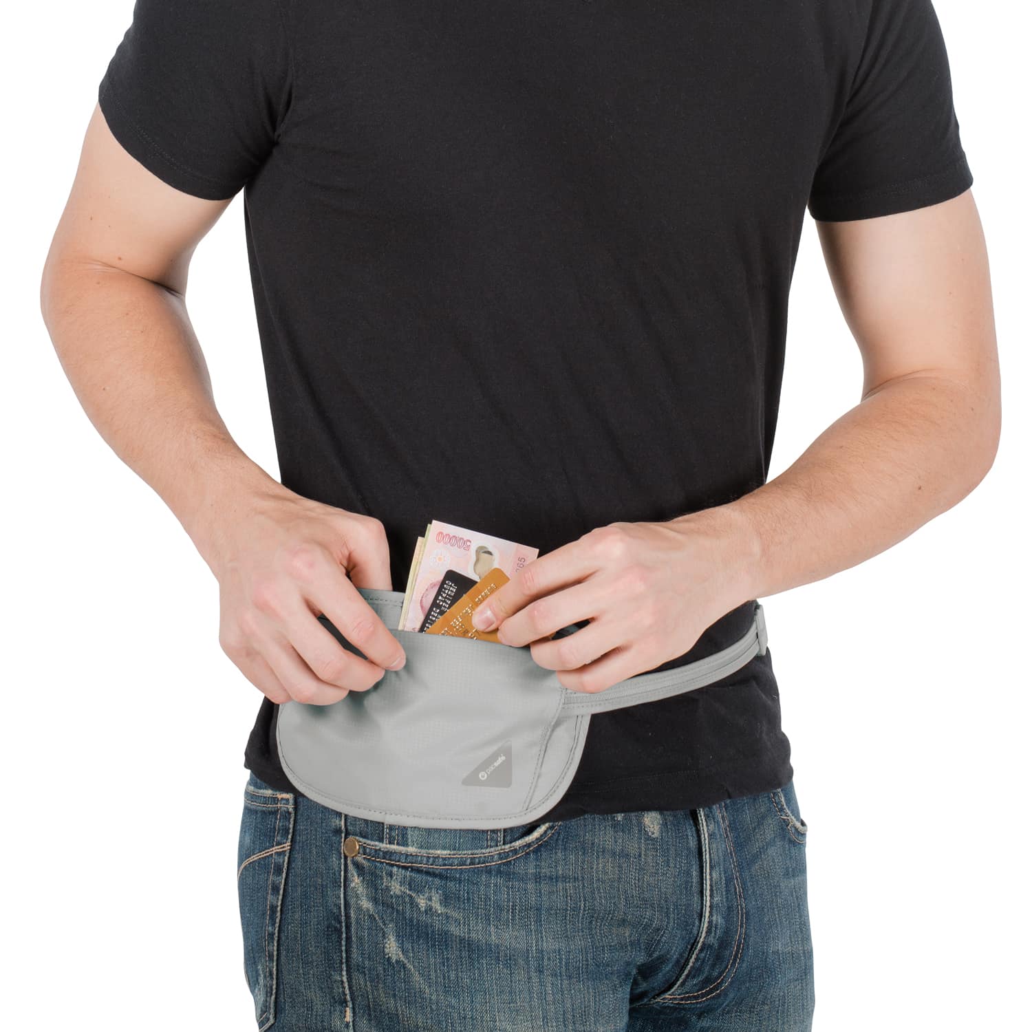 Pacsafe® Coversafe® X100 RFID blocking security waist wallet - Image 4