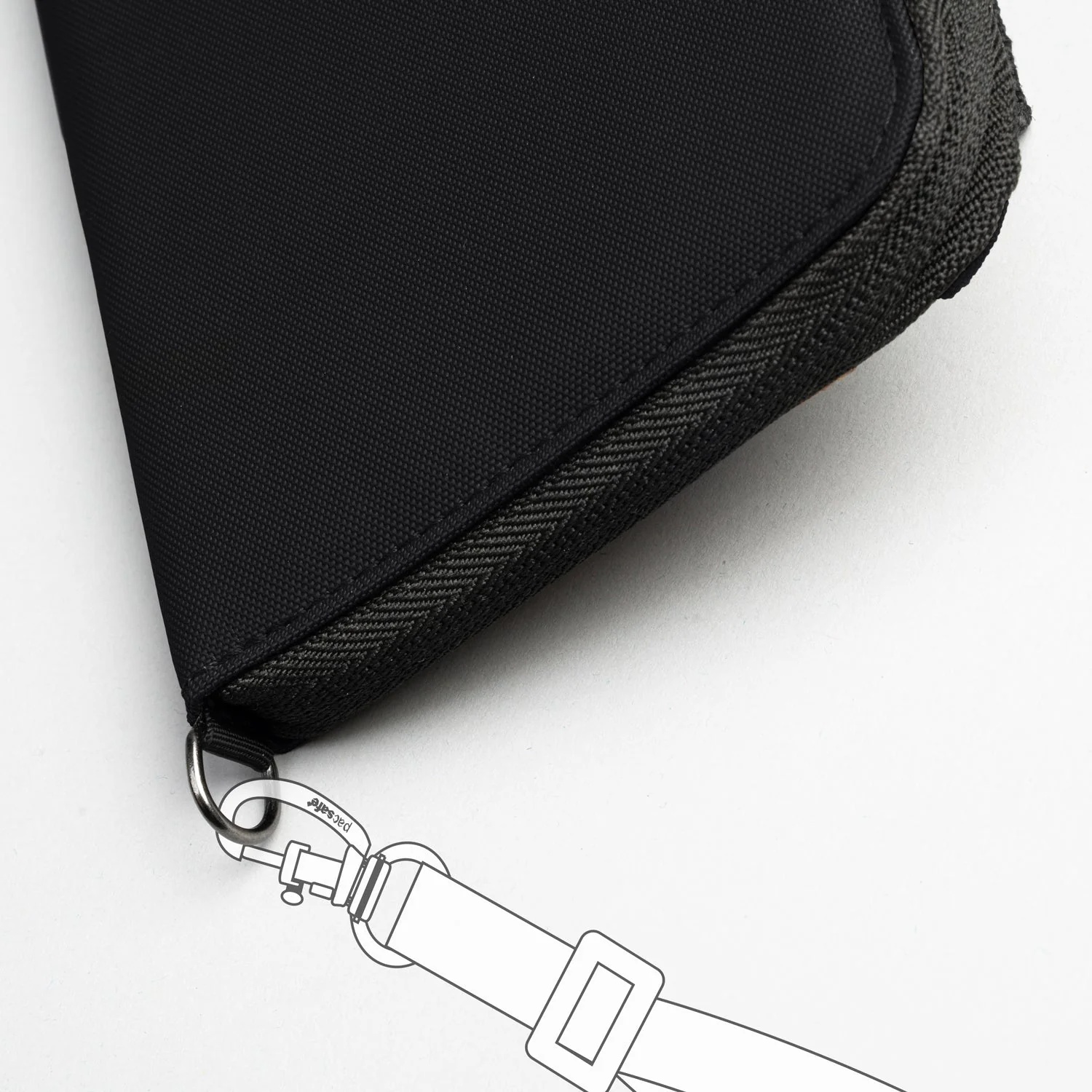 Pacsafe® RFIDsafe™ RFID blocking compact travel organizer - Image 4