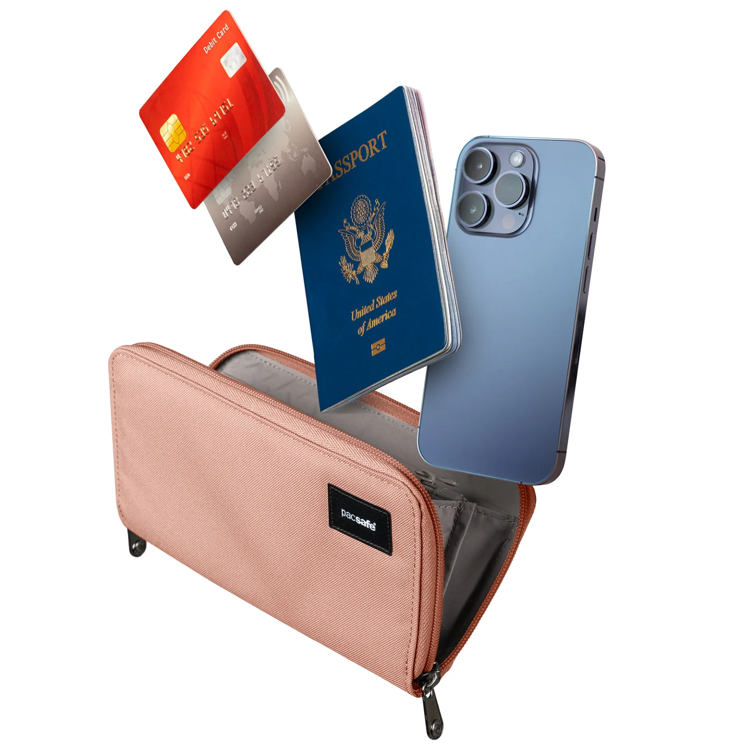 Pacsafe® RFIDsafe™ RFID blocking continental wallet - Image 2