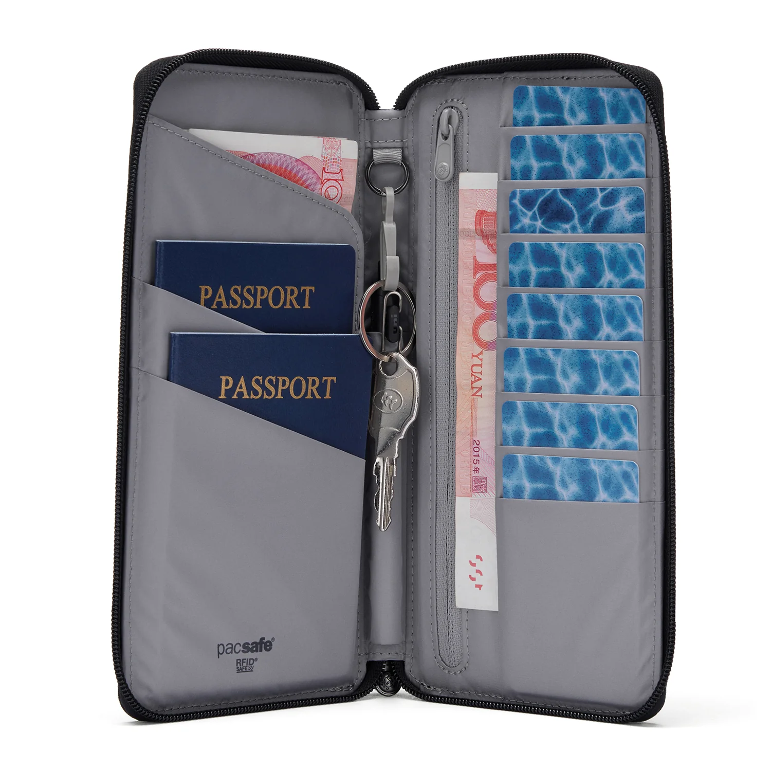 Pacsafe® RFIDsafe™ RFID blocking travel wallet - Image 2